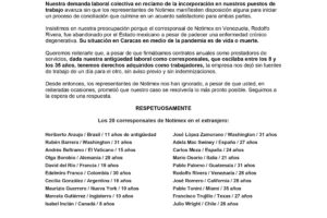 Periodistas que trabajaban en Notimex, envían carta al presidente AMLO