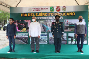 Autoridades conmemoran 108 años de la fundación del Ejército Mexicano