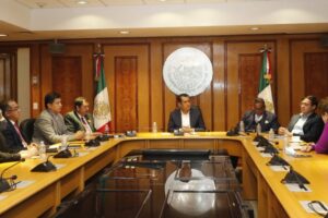 Acuerdan Sergio Gutiérrez Luna y Consejo Empresarial del Norte de Veracruz impulsar agenda de trabajo