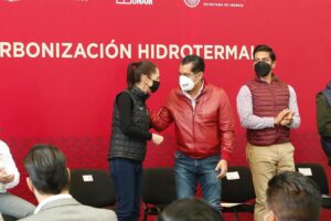 Sergio Gutiérrez Luna y Claudia Sheinbaum respaldan, con hechos, Reforma Eléctrica de López Obrador