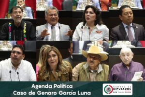 Caso García Luna, tema de la agenda política en la sesión de la Cámara de Diputados